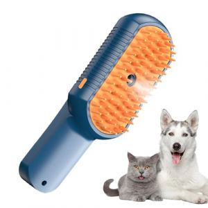 Réparé à la vapeur pour chats, brosse de toilettage pour chat à vapeur | Brosse de baise de chat délicat à la vapeur,Épilation multifonctionnelle pour animaux de compagnie (xiuqn, neuf)