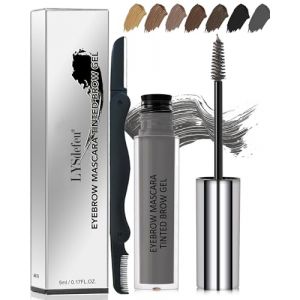Mascara pour sourcils - Gel gris - Imperméable - Résistant à la transpiration - Pour sourcils teintés et pleins - Couleur des cils - Longue durée - 13 gris (GZST-EU, neuf)