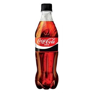 Coca-Cola Zero Lot de 12 bouteilles en plastique 500 ml (La Famille &agrave; Table! - LF&agrave;T!, neuf)