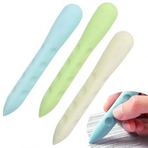 3 Pi&egrave;ces Gommes Colore?Es,Gomme en Forme de Crayon,Gommes &agrave; Trou Surdimensionn&eacute; Effaceur de Trous Caoutchoucs Gomme en Caoutchouc Pour &eacute;cole Croquis Bureaux Dessin Peintures-Style 1 (xiangjiaojiaojdscw, neuf)