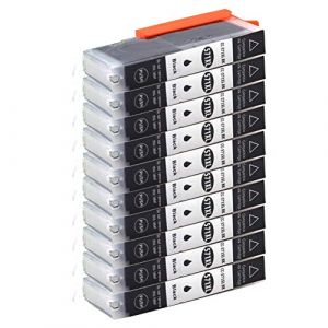 Ouguan&reg; Lot de 10 cartouches d'encre haute capacit&eacute; pour Canon PGI-570 CLI-571 XL avec Canon PIXMA TS5050 MG5750 TS5055 TS6050 MG6850 MG5751 MG6851 TS5051 TS5053 TS6051 Noir (Zhuhai ouguan Electronic Technology Co., Ltd, neuf)