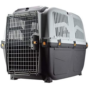 Skudo Iata - Cage de transport homologu&eacute;e pour chiens et chats (7 tailles au choix) 6 gris (Amore Animale Shop, neuf)