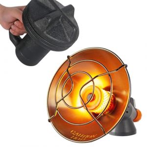 Chauffage &Agrave; Gaz Portable, Mini Chauffage au gaz de Camping, Chauffage Camping Gaz, Mini Chauffeur D'ext&eacute;rieur Puissance de Feu R&eacute;glable Pi&eacute;zo&eacute;lectrique pour Garage P&ecirc;cher Chambre Randonn&eacute;e (Probuy Hot Limited, neuf)