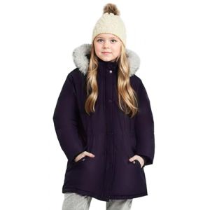 maoo garden Manteau Hiver Fille &ndash; 8-14 ans Parka veste enfant fille de Ski &Eacute;pais avec Capuche en Fausse Fourrure et Rev&ecirc;tement Imperm&eacute;able pour Grands Violet 10 ans (maoo garden, neuf)