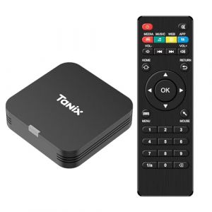 Android TV Box 10.0, Android Box 2 Go RAM 16 Go ROM, Allwinner H313 Quad-Core Arm Cortex A53, Support WiFi et USB 4K Smart Box TV (YANYU TECH, neuf)