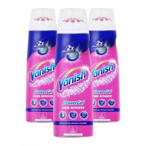 Vanish Powel gel, détachant avant-lavage et sans javel avec tête frotteuse,lot de 3 x 200ml (Pennguin-FR-Home, neuf)