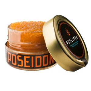 Poseidon - Perles de caviar de poutargue [100 g] &agrave; base de poutargue de luxe de Sardaigne [Italie] [alternative au caviar premium] casher (Caesar Gourmet, neuf)