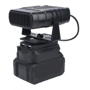 Qcwwy Chauffage de Voiture Portable sans Fil 170 W, D&eacute;givreur et D&eacute;sembueur &agrave; Chauffage Rapide, Chauffage D'espace &agrave; 2 Vitesses avec Ports USB, adapt&eacute; aux Activit&eacute;s de Plein Air (Aeuyweu, neuf)