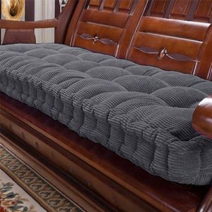 Coussin de Banquette &eacute;pais et Moelleux 2/3 Places,Coussin de si&egrave;ge de Banc &eacute;pais en Velours Coussin de Sol Coussin de canap&eacute; Matelas pour la Maison, Le Patio et la balan&ccedil;oire (90 * 50cm,Gris fonc&eacute;) (ping bu, neuf)