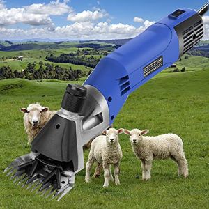 Vinteky Tondeuse à Mouton Électrique 780W Tondeuse Electrique Professionnelle pour Laine Tondeuse Animal électrique Professionnelle Peu de vibrations 6 Vitesses Ajustable Économie de Travail(Bleu) (vinteky-de, neuf)
