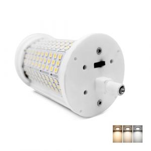 QLEE R7s Ampoule Led 50w 118mm Projecteur 3cct Temp&eacute;rature De Couleur R&eacute;glable 3000k / 4000k / 6000k 5600lm Luminosit&eacute; Halog&egrave;ne Remplacement Pour 300w-500w R7s Ampoules Lampe Sur Pied (Qleeteck, neuf)