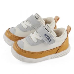 LACOFIA Chaussures Premiers Pas Bébé Garçons Fille Unisexe Baskets Bébé à Semelle en Caoutchouc Antidérapantes Jaune 17(Étiquette 15) (Lacofia, neuf)