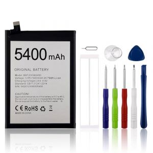 New SwarKing Batterie de rechange BAT20X965400 compatible avec Doogee X96/X96 Pro, avec kit d'outils (BAORANKEJI, neuf)