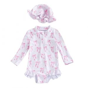Maillot de Bain B&eacute;b&eacute; Gar&ccedil;on Anti-UV Imprim&eacute; Dinosaure &agrave; Manches Longues Costume de Bain Piscine Plage Surf Maillot de Bain Enfant B&eacute;b&eacute; Gar&ccedil;on de 2 Pi&egrave;ces Anti-UV Maillots de Bain Fille de 3 Pi&egrave;ces (Seraphido, neuf)