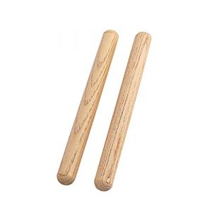 Alnicov 1 paire de bâtons de rythme baguettes de bouleau enfant enfants jouet musical cadeau pièces d'instruments à Percussion et accessoires (Music Lover EU, neuf)