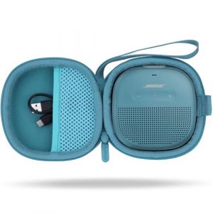 Lebakort Dur Étui Housse Cas Compatible avec Bose SoundLink Micro Enceinte (Bleu) (Lebakort-EU, neuf)