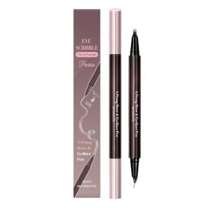Crayons &agrave; Sourcils pour Femmes,2-en-1 Double Embout Liner - Eyeliner,Pour les Femmes et les Filles, la Beaut&eacute;, les Cosm&eacute;tiques, les Rendez-Vous, les Soir&eacute;es, le (chullhn, neuf)