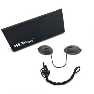 MCWlaser 2PCS Glasses Laser Protection Safety Eye Shields 190-14000nm Stainless Steel Eye Shields For IPL OPT E-photonTattoo Hair Pigmentation Removal and Laser Treatment EP-18 (MCWlaser, neuf)