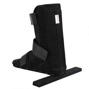 Botte de Marche pour Pied cass&eacute;, Botte Professionnelle pour Fracture du Pied, Correction de la Cheville, Entorse Articulaire, Attelle Fixe Noire (M) (Yoeuan, neuf)