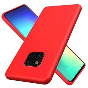 NiaCoCo Compatible avec Huawei P Smart Z 2019/Y9 Prime 2019 Coque de Protection Silicone Liquide Très Mince Étui de Anti-Rayures Protection Étui pour Téléphone+1 Protecteur D'écran Gratuit - (Rose) (NiaCoCo, neuf)