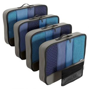 OW-Travel Organisateur de Voyage Gris Large - Cube de Rangement pour Valise et Sac - Pochette Packing Cube (One-Wear Store, neuf)