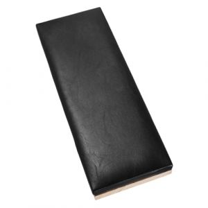Hemobllo Repose Main pour Manucure Forme de Sabot Bois Coussin Main Cuir PU Support et Compact pour Salon ou Usage à Domicile Coussin Ergonomique pour Ongles (Leopolerd, neuf)