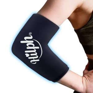 Hilph Poche de Glace Genou ou Coude pour Th&eacute;rapie Chaude et Froide, Poche de Glace en Gel le Froid Compression pour les Blessures Sportives, Froid Enveloppement pour Genou-S (Hilph Store, neuf)