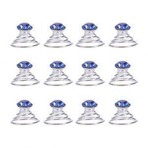 Beaupretty 12Pcs Épingles à Cheveux en Spirale Tourbillon Cheveux Torsades Bobines Strass Cheveux Spirale Mariage Cristal de Mariée Pince à Cheveux Accessoires pour Femmes Fille (Bleu) (lorianca, neuf)