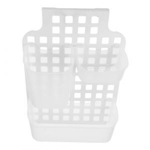 HAPINARY Panier De Rangement Suspendu Pour Salle De Bain Organiseur De Porte Panier De Salle De Bain Petit Panier De Rangement En Plastique Boîtes De Rangement Pour Salle De Bain (Gan Gardner, neuf)