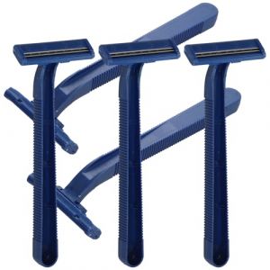 CLISPEED Rasoir Jetable Lot de 24 Pi&egrave;ces pour Homme et Femme Acier Inoxydable Solide Mini Rasoir Corporel Portable Bleu Fonc&eacute; Tondeuse &agrave; Cheveux et &Eacute;pilateur de Voyage Pratique (Yeahzl, neuf)