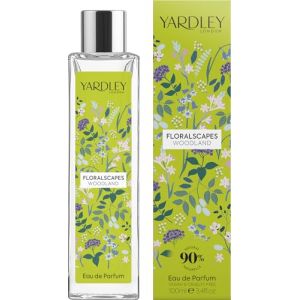 Yardely London Floralscapes Woodland Eau de Parfum, Parfum Femme Bois&eacute; avec Notes de T&ecirc;te de Poivre Rose et de Mandarine et Base Terreuse, Parfum Floral et Bois&eacute; pour Femme 100 ml (Solretail LTD, neuf)