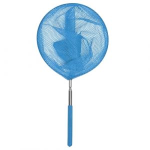 Épuisette De Piscine avec Manche Télescopique, Épuisette De Piscine, Écumoire Télescopique pour Bassin, Acier Inoxydable À Maille Fine pour Spa & Petites Piscines, Épuisettes De Nettoyage avec Perche (flowwer, neuf)