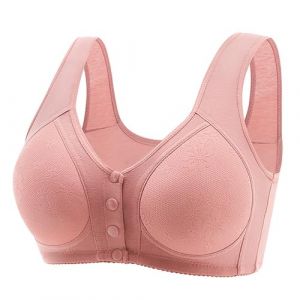 Soutien Gorge Ouvert Devant sans Armature Brassi&egrave;re Sport Ouverture Devant Soft BH Soutien-Gorge Femme Soutien Gorge Pas Cher Brassi&egrave;res Fitness Yoga Sleep Lingerie (sampleus, neuf)