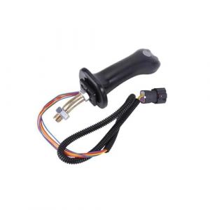 Qklyxr Kit de Joystick d'excavatrice &agrave; 2 Boutons, 2186118 CA2186118 218-6118 Levier Compatible avec Le Moteur Caterpillar 3024C 3034 3044C C2. C3.4 Commande par Joystick de Pelle (NJTLLJ_store, neuf)