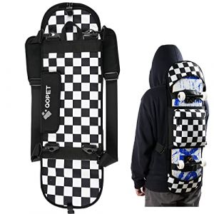 QOPET Sac de skateboard en Oxford 900D épaissi, sac de skateboard électrique, étanche, pour skateboard (QOPET, neuf)