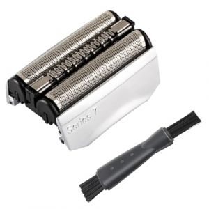 T&ecirc;te de rasage &eacute;lectrique pour Braun Series 7, t&ecirc;tes de rechange, t&ecirc;te de rasoir &eacute;lectrique, t&ecirc;te de rechange pour Braun S7, lames de rechange, t&ecirc;te de film pour rasoir avec brosse de nettoyage (70S) (MaMa store, neuf)