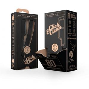 Kit de rasoir Click & Clean + 80 lames - Shop Hair (beautycoiffure, neuf)
