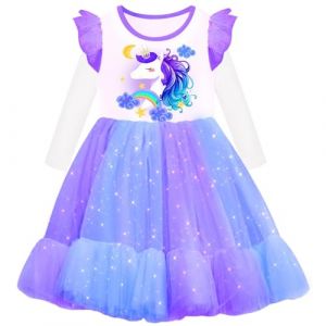 VIKITA Robe Fille Princesse Mariage Ceremonie Pageant Casual Enfants Robe LH4821 2-3 Ans (VIKITA FACTORY STORE EUROPE, neuf)