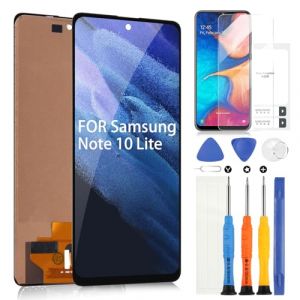 ARSSLY &Eacute;cran LCD pour Samsung Galaxy Note 10 Lite N770 N770F SM-N770F SM-N770F/DS SM-N770F/DSM Highlight LCD Display Digitizer Touch Screen Remplacement Assembly avec Outils (Little Wasp, neuf)