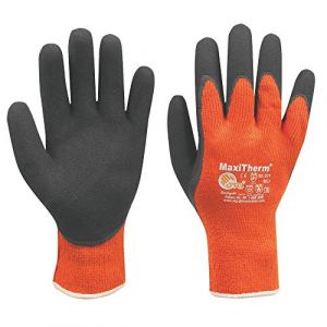 MAXITHERM 30-201 PALME Rev&ecirc;tu froid temp&eacute;rature Travail Gants - Orange - 10 / extra large (blueacetradingltd2, neuf)
