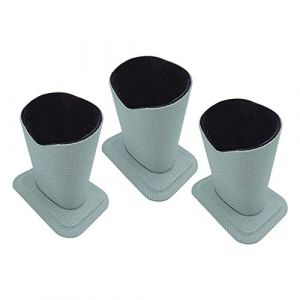 Set de 3 Support Porte-Lunettes Doublure en Tissu Doux Prot&egrave;ge-lentilles Anti-rayures pour Bureau / Maison / (RT Technology, neuf)