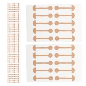 HONITANO 200 Pièces Patches Adhésifs pour Nez Élastiques Remodelage Discret des Ailes Nasales Strips Non Chirurgicaux pour Affiner et Sculpter le Nez Au Quotidien (LUWELI, neuf)