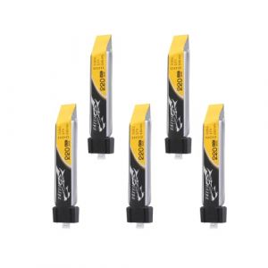 Tattu Batterie LiPo 220mAh 3.7V 45C 1S avec connecteur Ultra Micro (5 pi&egrave;ces) pour Blade Inductrix Tiny Whoop FPV Nano QX Nano CPX Nano CPS E-flite Micro Avion (GensAce&Tattu, neuf)