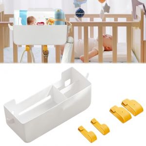 Nizirioo Organisateur de Table à Langer pour Bébé - Commode Multifonction à Suspendre - Accessoire Blanc (YOUXIUDEDIANPU, neuf)