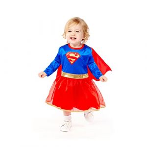 amscan (PKT) 9906720 Costume de Supergirl pour fille 6-12 mois (Ponera, neuf)