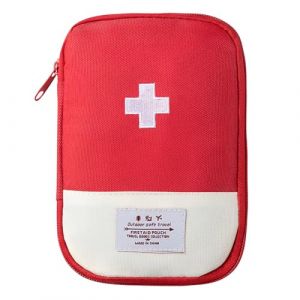 JEYORZY 1x mini trousse de secours, trousse secours vide, trousse medicaments voyage, Sac de Stockage de Portable, trousse de secours vide, Trousse de Secours Portable, pour Le Stockage de médicaments (Wacicy EU, neuf)