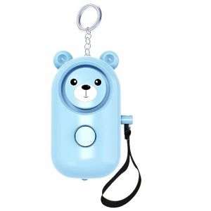 Hailerio Alarme Personnelle, Poche, Porte Cle Alarme d'urgence avec Torche Anti Agression avec Lumi&egrave;re LED for Femmes, Enfant, Personnes &Acirc;g&eacute;es (Damilye, neuf)