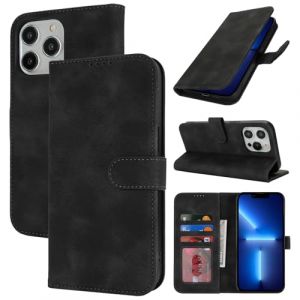 Zouzt Coque pour iPhone 11 Pro Max Housse Portefeuille, Cuir PU Premium Etui de Protection [B&eacute;quille] [Fentes pour Cartes] Etui &agrave; Rabat pour iPhone 11 Pro Max - Noir Vintage (malepeak, neuf)