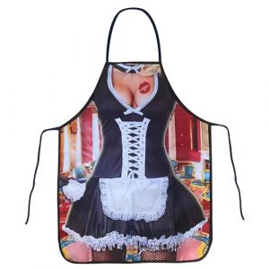 EQLEF Tablier humoristique femme, tablier cuisine femme sexy tablier sexy pour femme tablier de cuisine femme humour Fête de cadeaux pour femmes (Apron pour les femmes) (Cheerful Picks, neuf)