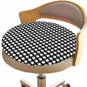 Coussin/Galette de Chaise Ronde 40cm/35cm/30cm/45cm Antid&eacute;rapants Coussin de Si&egrave;ge Rond Exterieur/Int&eacute;rieur Coussin D'assise Rond Jardin, Cuisine, Bureau, Salle &agrave; Manger(H112,Diameter 40cm) (POSTTER SHOP, neuf)